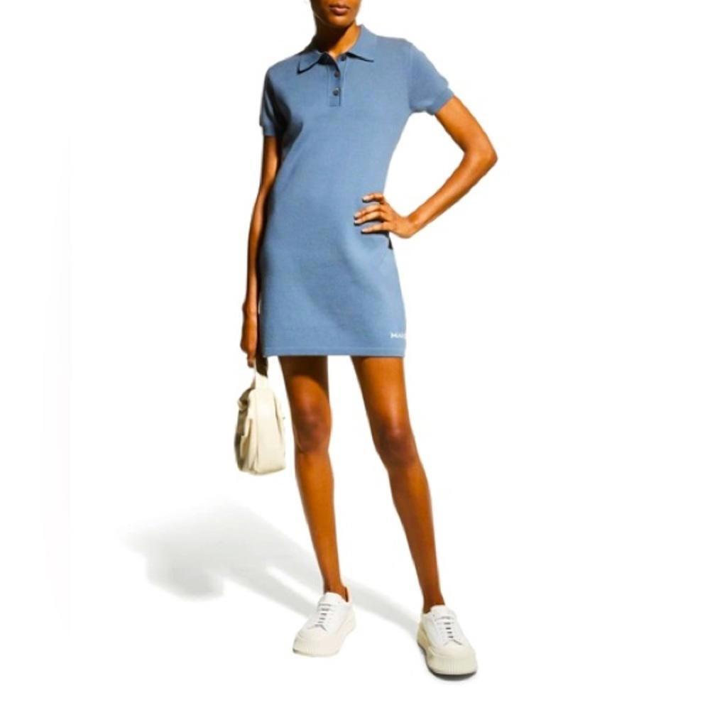 Marc Jacobs ‘The Tennis Dress’ Stretch Knit Casual Wear, size small, blue